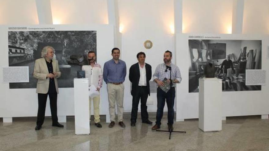 Imagen de la inauguración de la muestra.