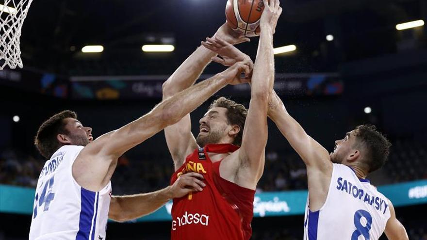 Pau Gasol lidera un nuevo recital de la selección