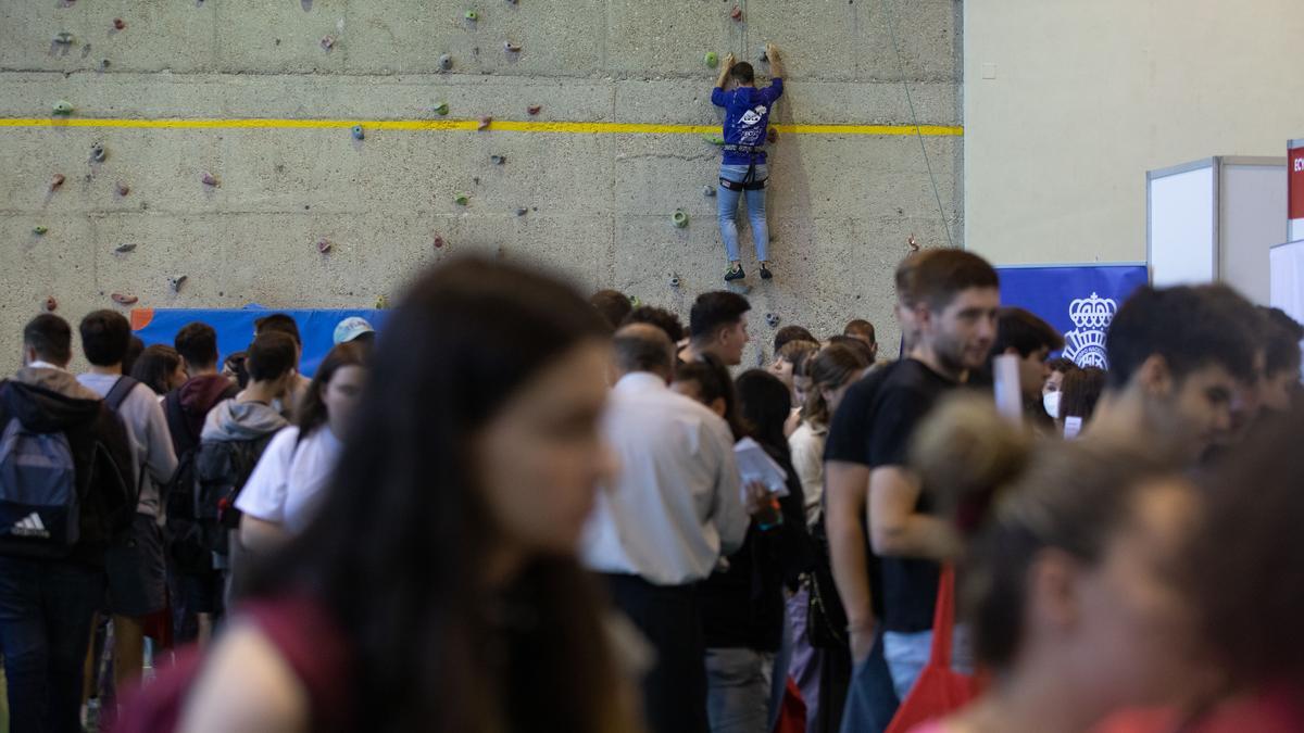 Feria de Bienvenida en el Campus Viriato de Zamora.