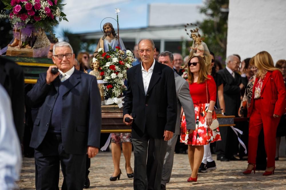 Sant Rafel vivió ayer el día de su patrón fiel a la tradición