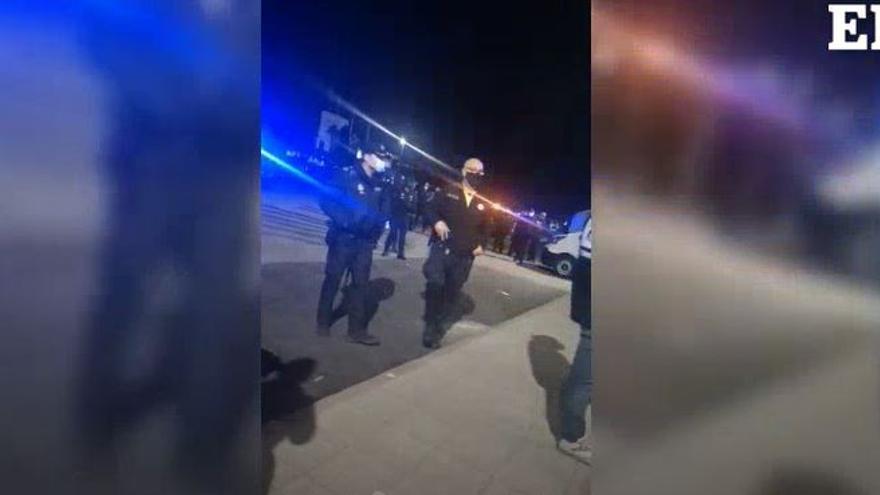 Un vigilante resulta herido en una pelea entre migrantes en Las Raíces