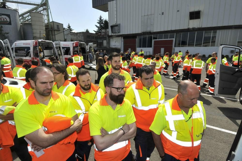 Asturias estrena nueva flota de ambulancias