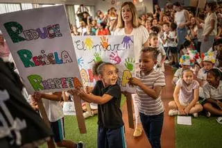 El colegio Los Verodes celebra la feria del turismo sostenible