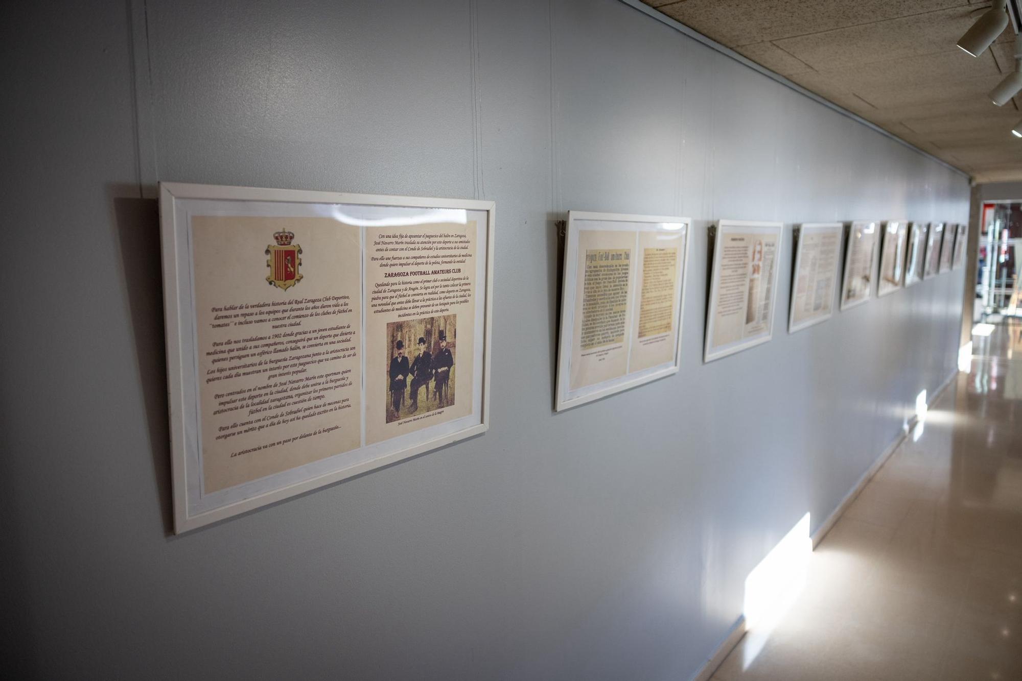 Exposición Centenario del Real Zaragoza Tomate