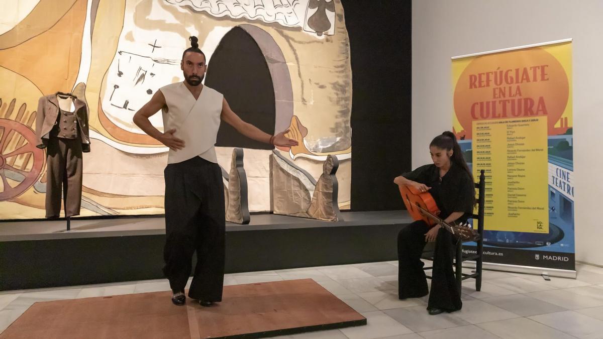Archivo- Espectáculo de flamenco incluido dentro de la programación de 'Refúgiate en la cultura' del año pasado.