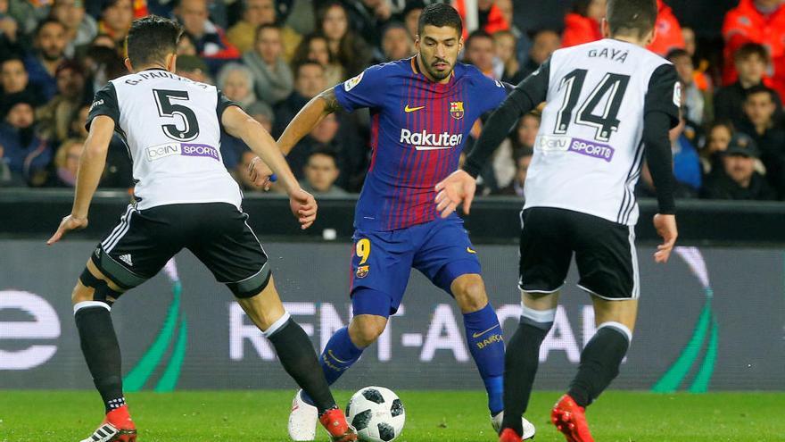 Semifinal de la Copa del Rey: Valencia - Barcelona