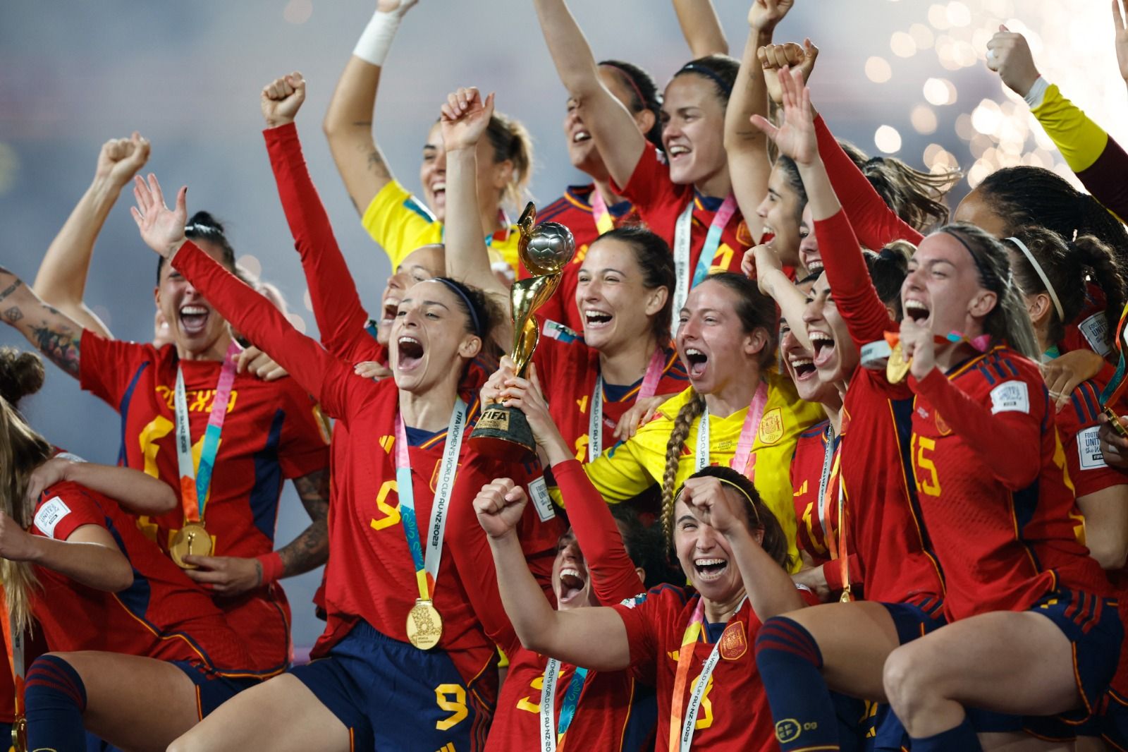 Rocío Gálvez con la selección de España en el Mundial, en imágenes