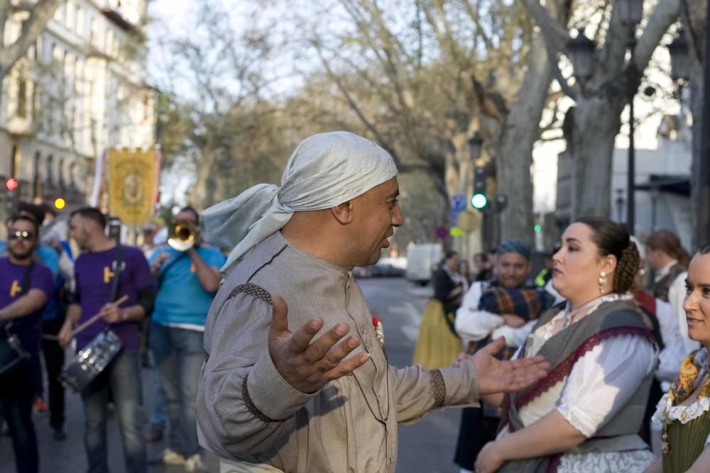 Visita oficial a las fallas de Xàtiva