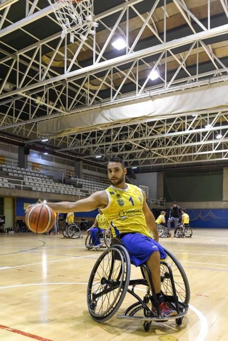 04-01-19 DEPORTES. INSTALACIONES DEPORTIVAS MARTIN FREIRE. LAS PALMAS DE GRAN CANARIA. Reportaje Econy. Reportaje al Econy por la clasificación a cuartos de la Schempions.    Fotos: Juan Castro.  | 04/02/2020 | Fotógrafo: Juan Carlos Castro