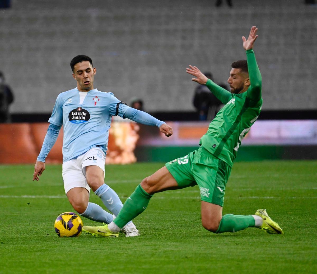 El Celta-Leganés, en imágenes