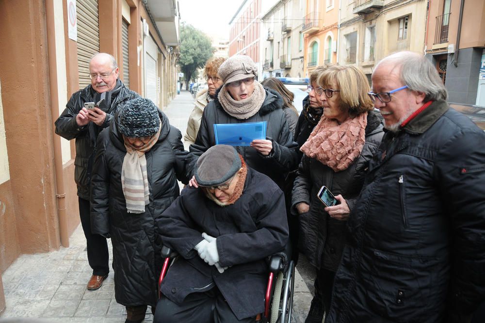 Manresa posa les primeres plaques Stolpersteine