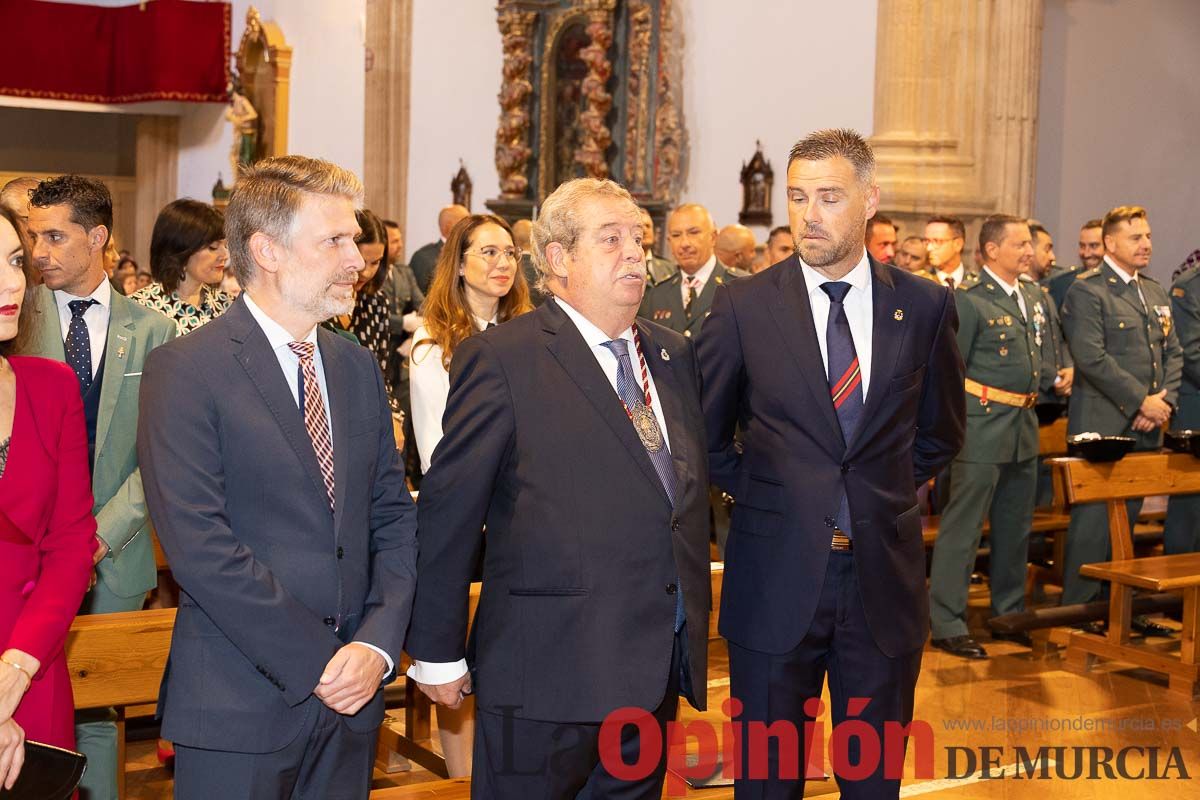 Celebración de la patrona de la Guardia Civil en Caravaca