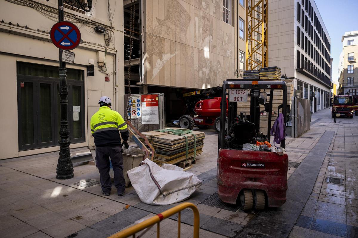 El museo 'mirará' a la plaza del Pilar gracias a su nueva fachada.
