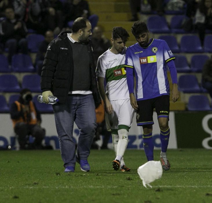 El derbi entre el Hércules y el Elche CF en imágenes