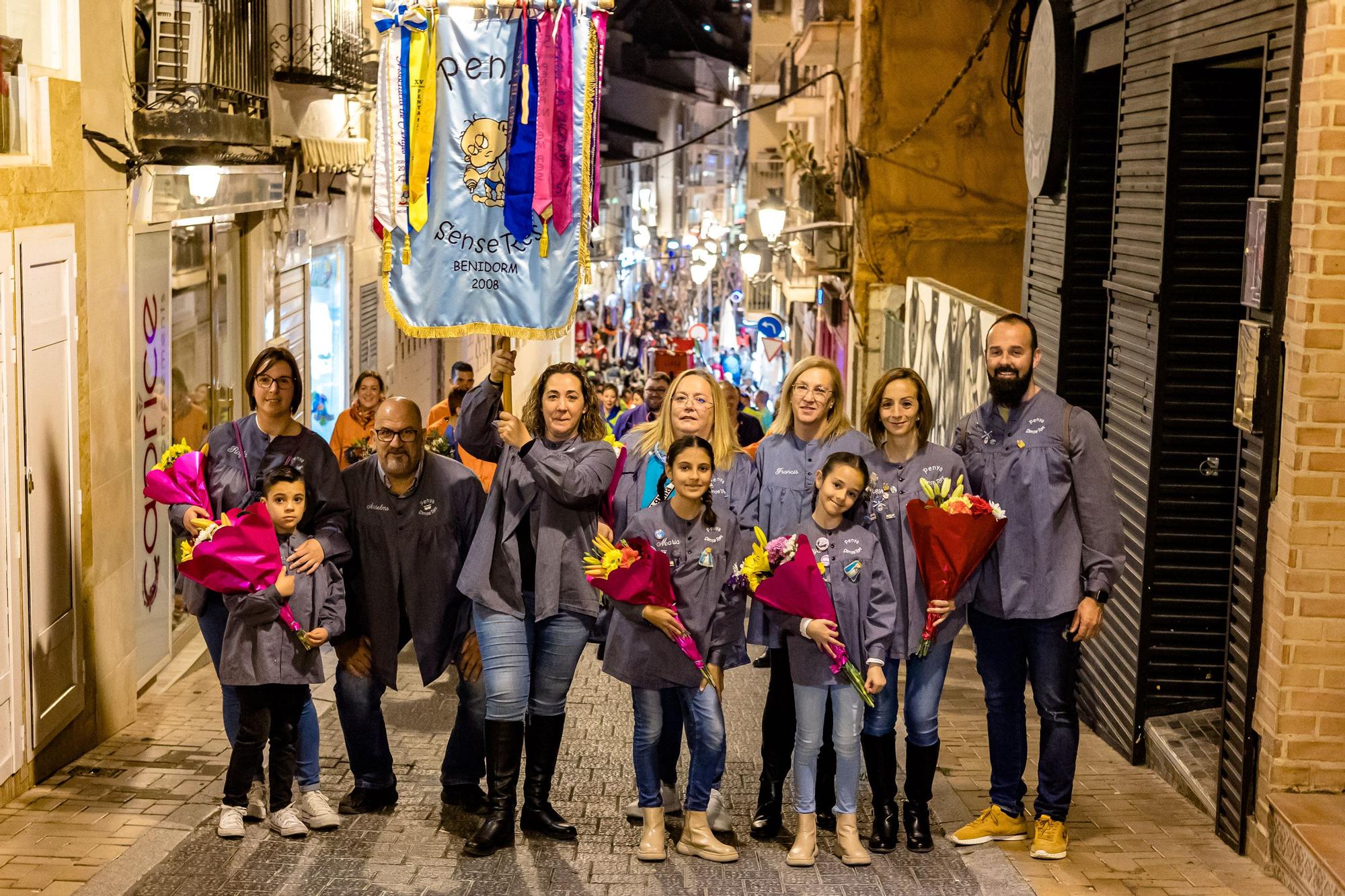 Ofrenda de flores a la Mare de Déu del Sofratge