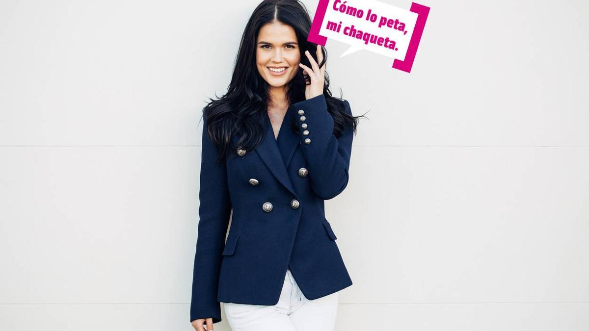 Chica con blazer