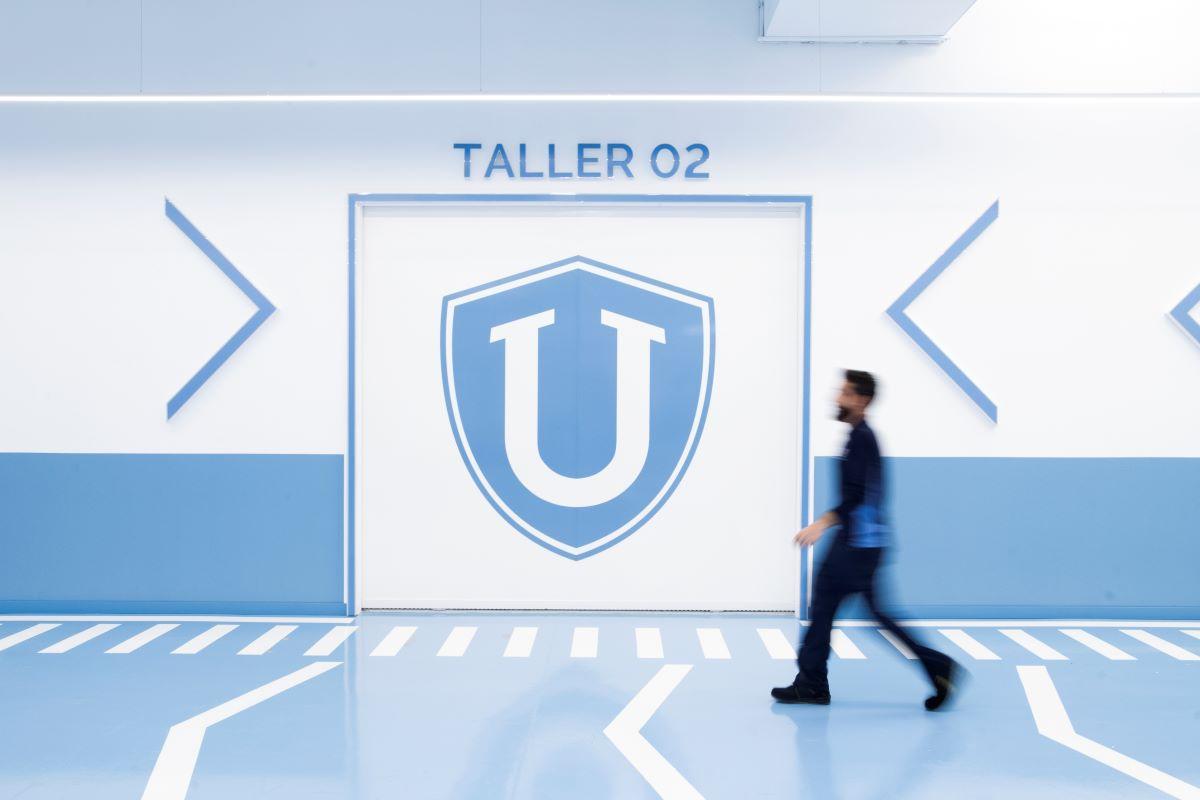 Una zona de los talleres de Universae