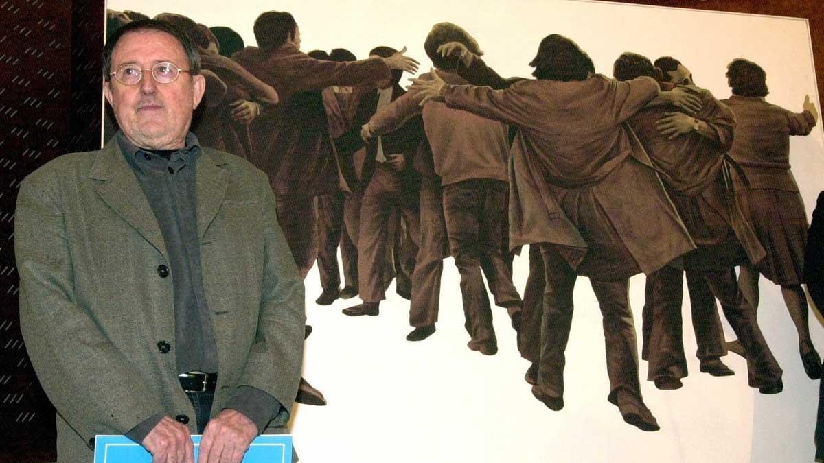 Muere el artista Juan Genovés, autor de 'El abrazo'