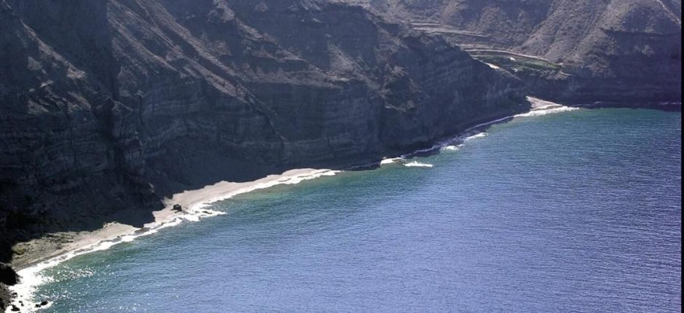 Playa de Güi Güi, en el oeste de Gran Canaria (La Aldea de San Nicolás).