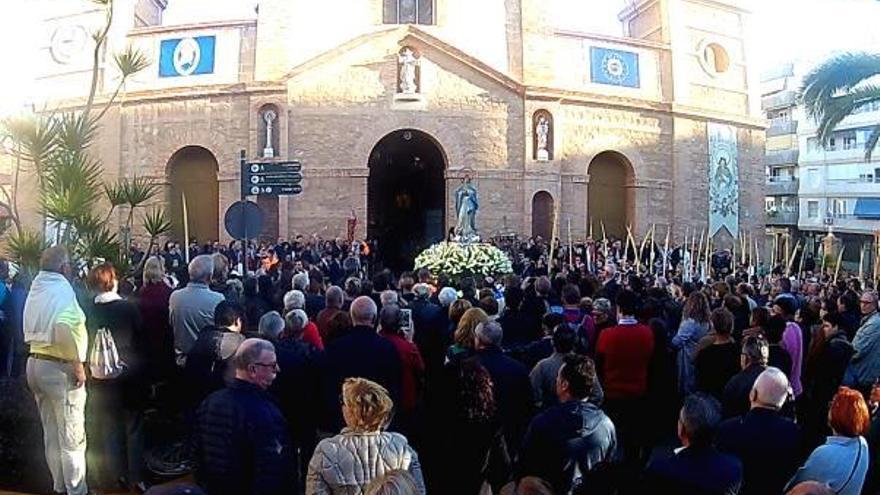 Imagen de la procesión del Domingo de Resurrección.