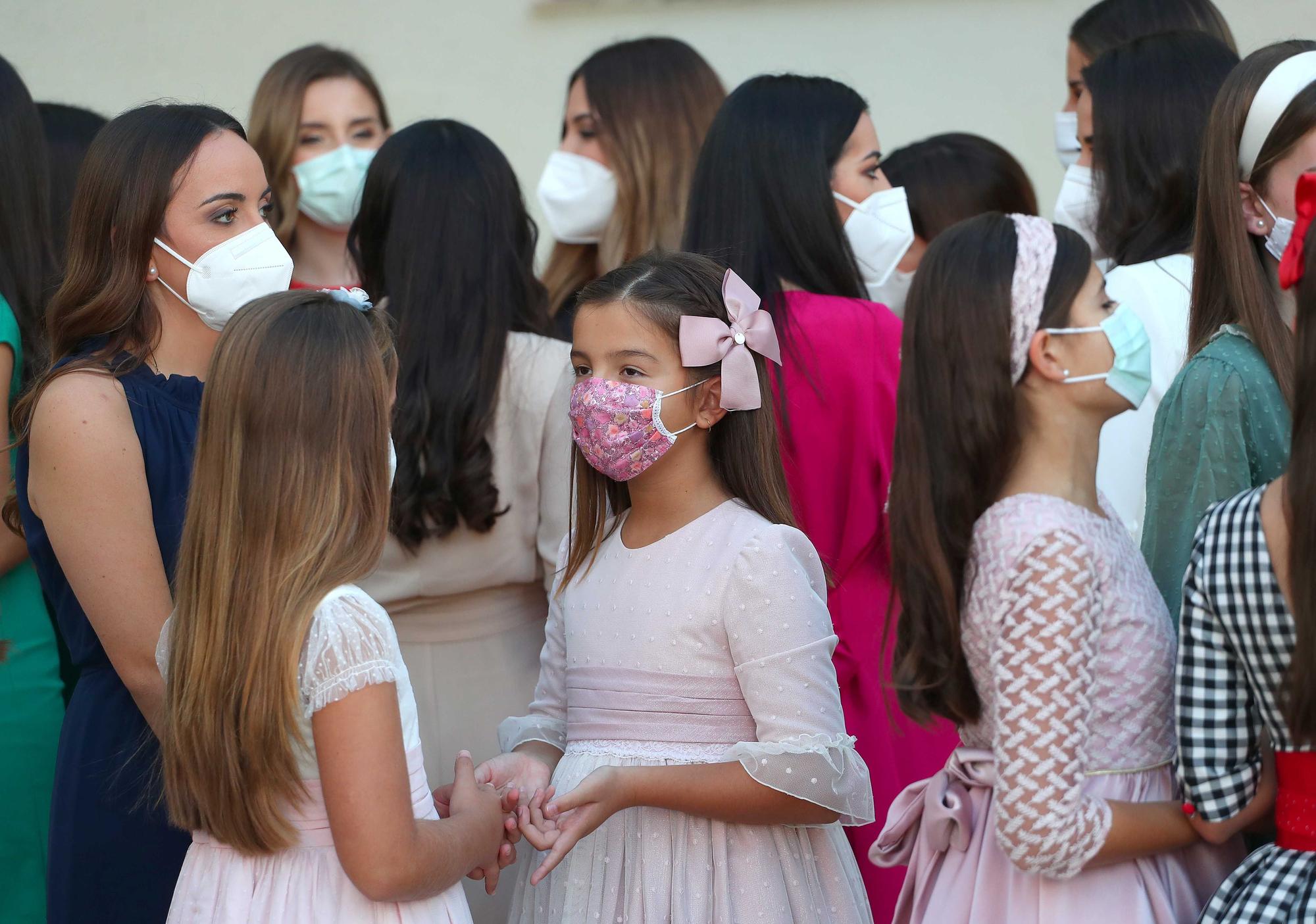 La primera sesión de fotos de las aspirantes a Fallera mayor de València