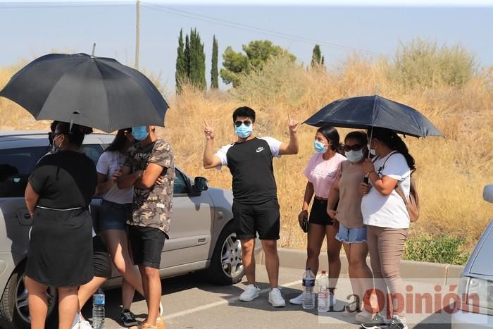 Totana protesta ante su vuelta a la fase 1