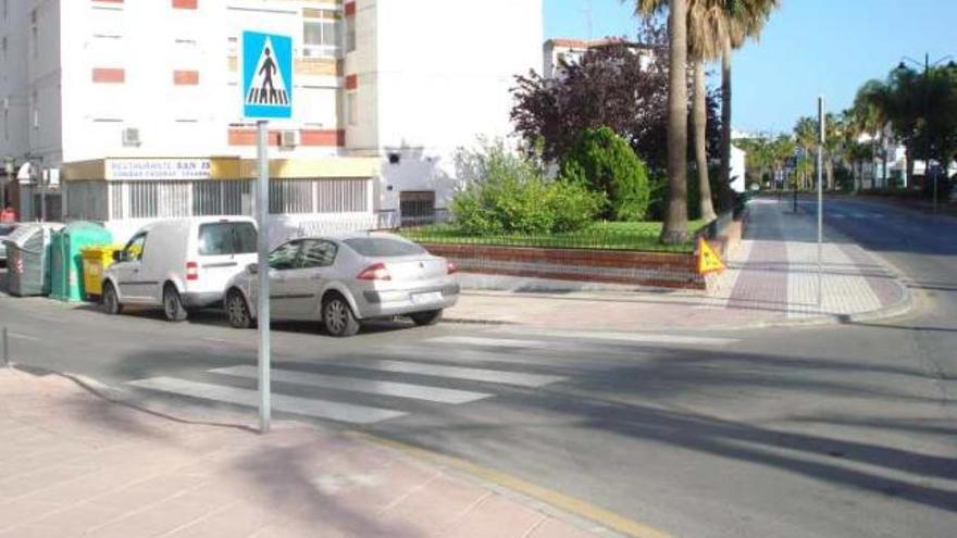 Altercado. La calle en la que se produjo el tiroteo.