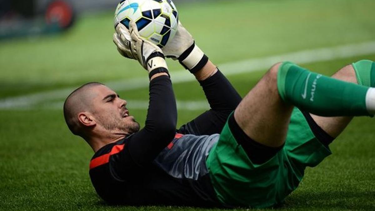 Víctor Valdés está inscrito por el United