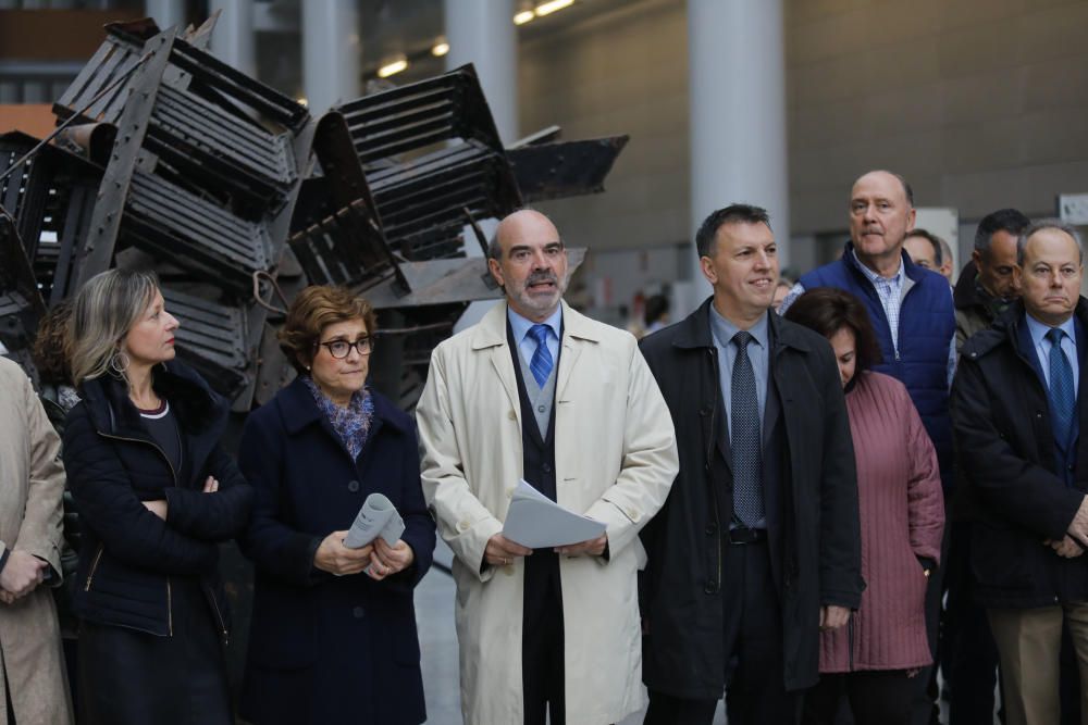 Concentración de jueves y fiscales en València por la jornada de huelga en toda España