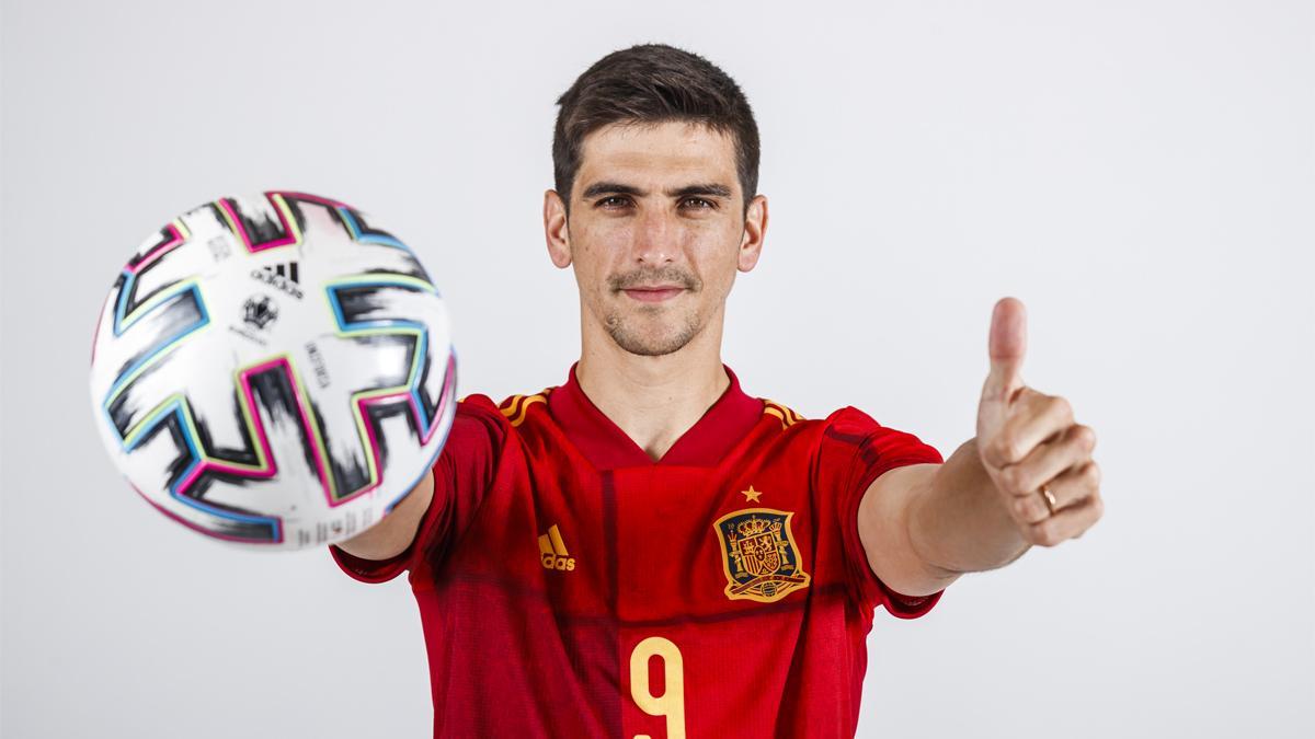 Gerard Moreno es el '9' de la selección española