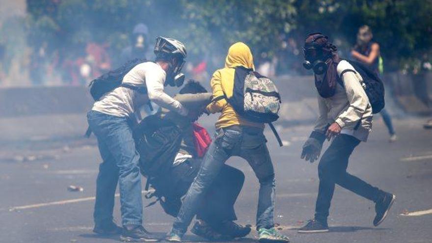 Protestes violentes als carrers de Veneçuela
