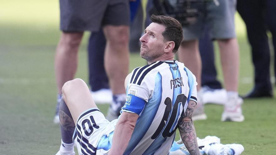 Leo Messi si ritira dalla selezione argentina