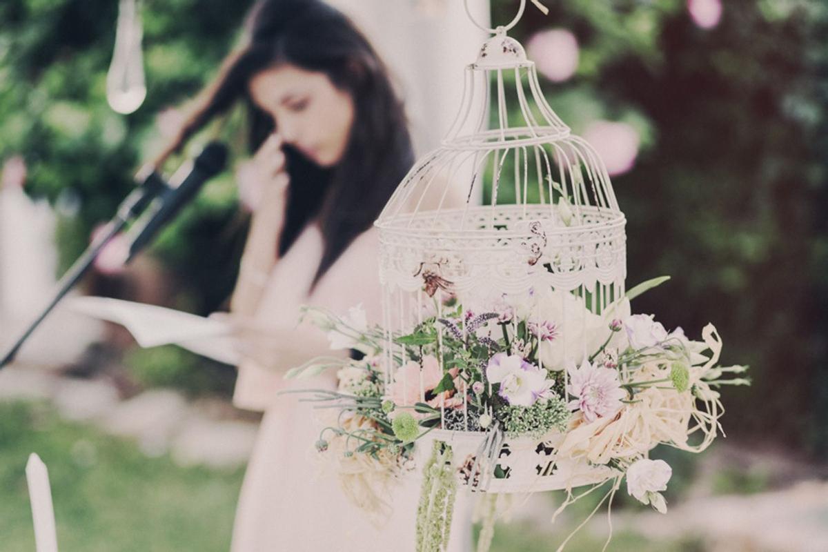 Decoración boda: elementos colgantes