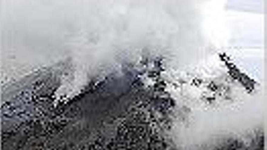 Erupció del volcà de Colòmbia.