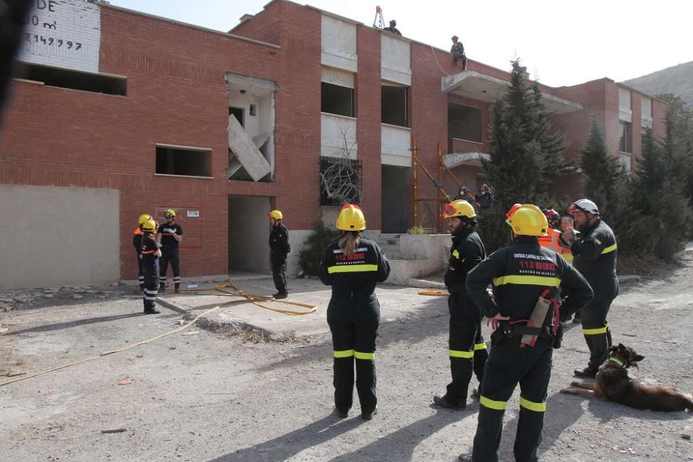 Simulacro de la UME en Cartagena