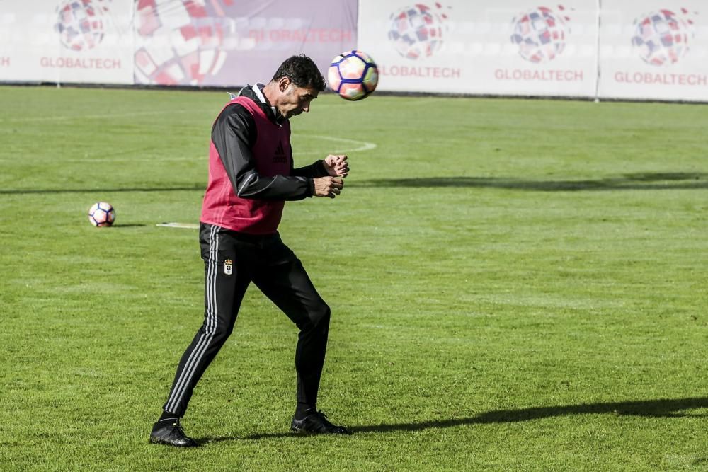 Entrenamiento del Real Oviedo