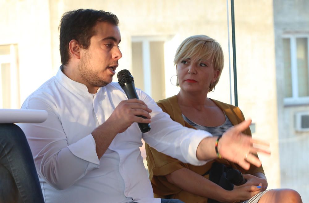 El evento, organizado por La Opinión de Málaga, reunió en la terraza del Hotel Málaga Premium a Cristina Martínez (Garbancita), Carlos Navarro Björk, Carlos Mansilla Gil de Bernabé y Mario Rosado