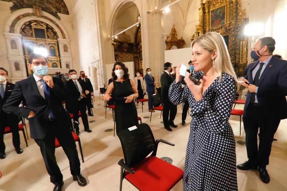 Acto institucional por el Día de la Región de Murcia en la iglesia de San Esteban