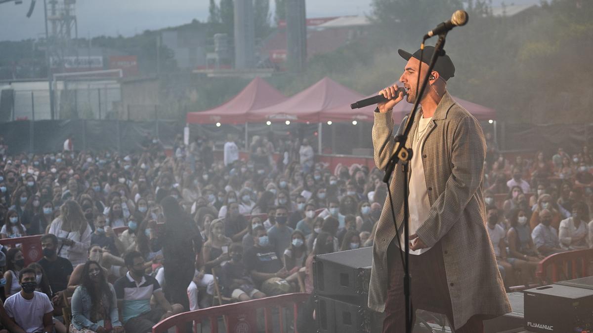 Nil Moliner en un dels concerts de la primera edició.