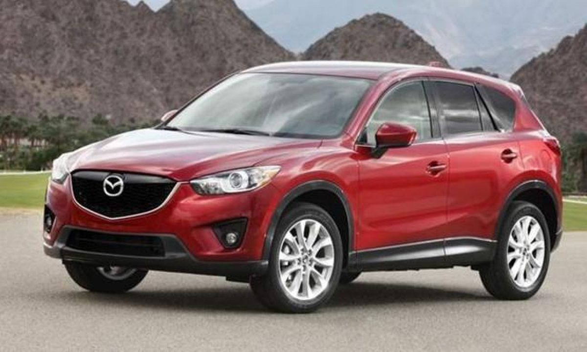 Presentació del Mazda CX-5 al Saló de l’Automòbil de Los Angeles (Estats Units).