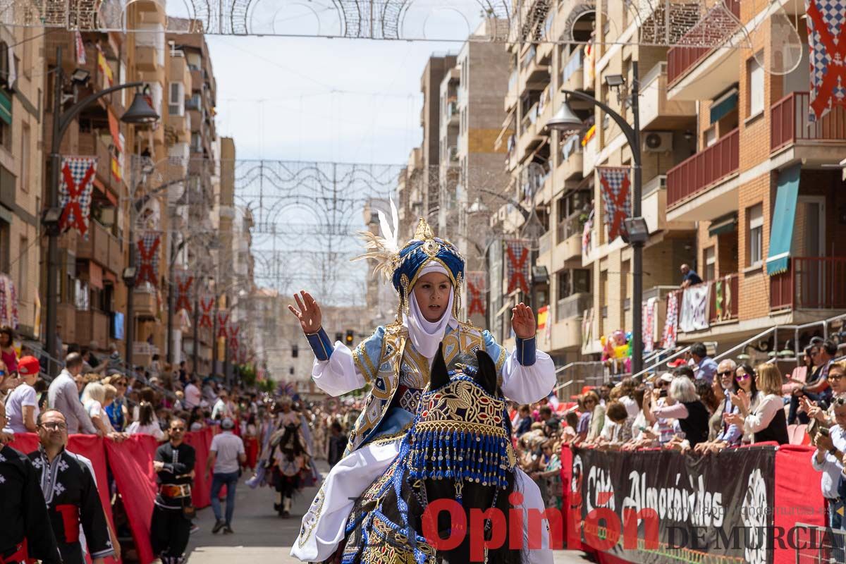 Desfile infantil del Bando Moro en las Fiestas de Caravaca