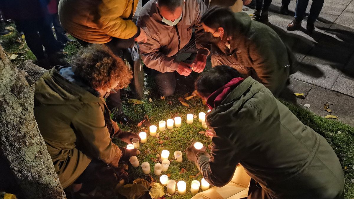25N: Galicia salió a la calle vestida de morado
