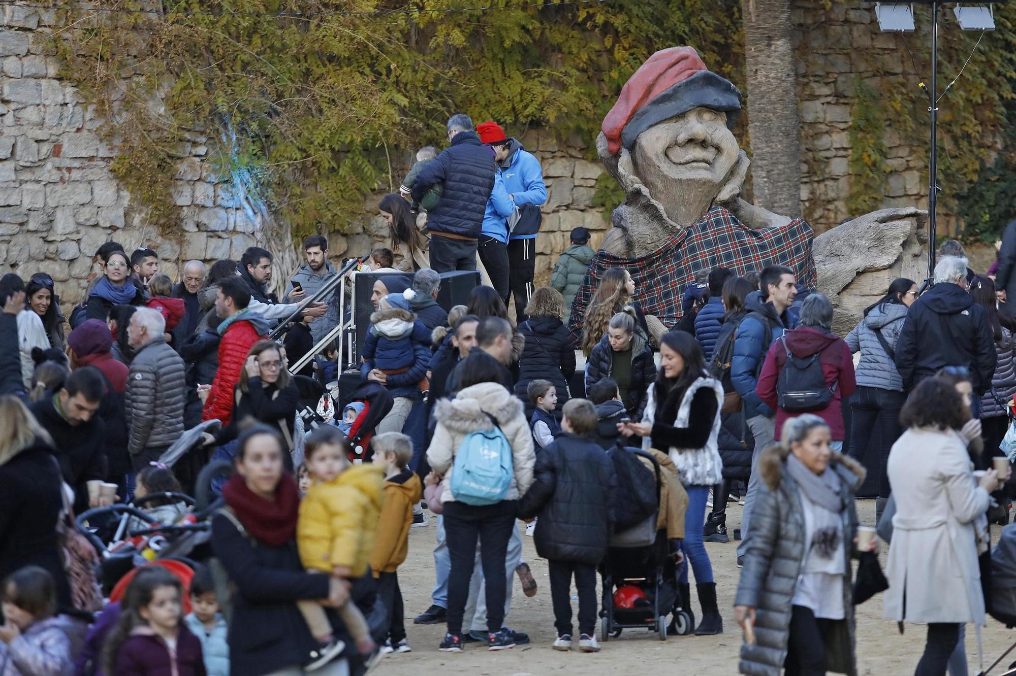 Les millors imatges de la Festa del Tió de Girona