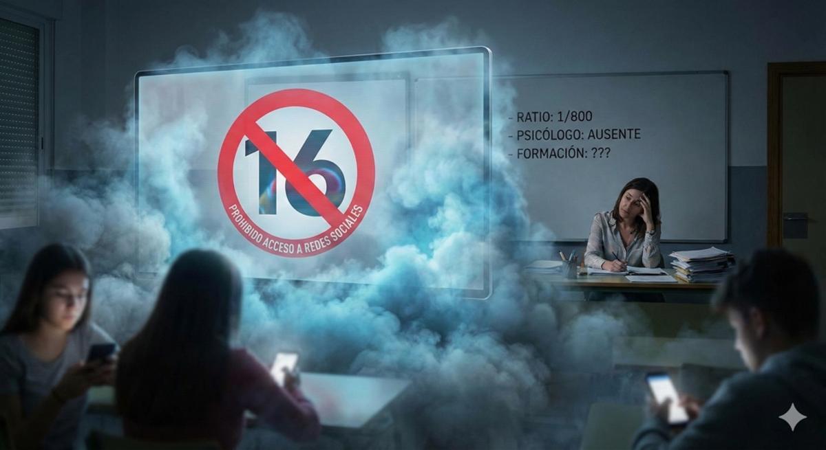 Cortina de humo digital.