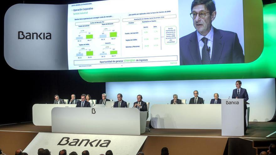 Bankia y BMN aprueban la fusión que dará lugar al cuarto banco español