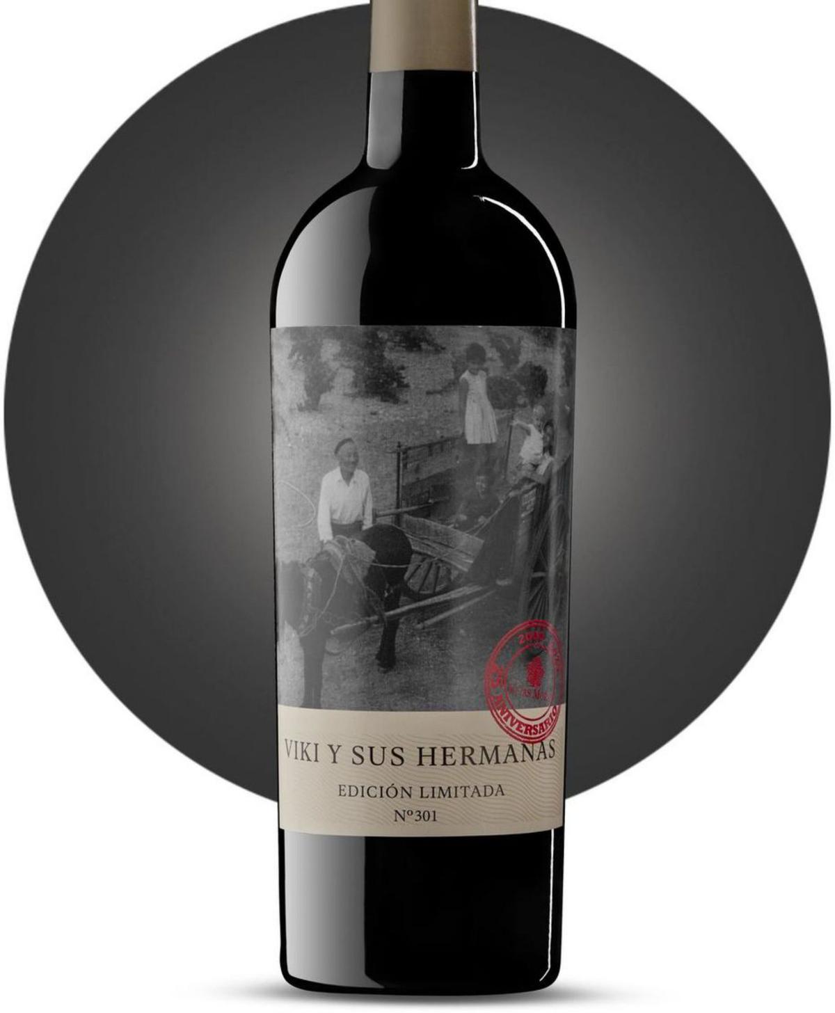«Viki y sus hermanas», el nuevo vino de edición limitada de Elías Mora. | CEDIDA.