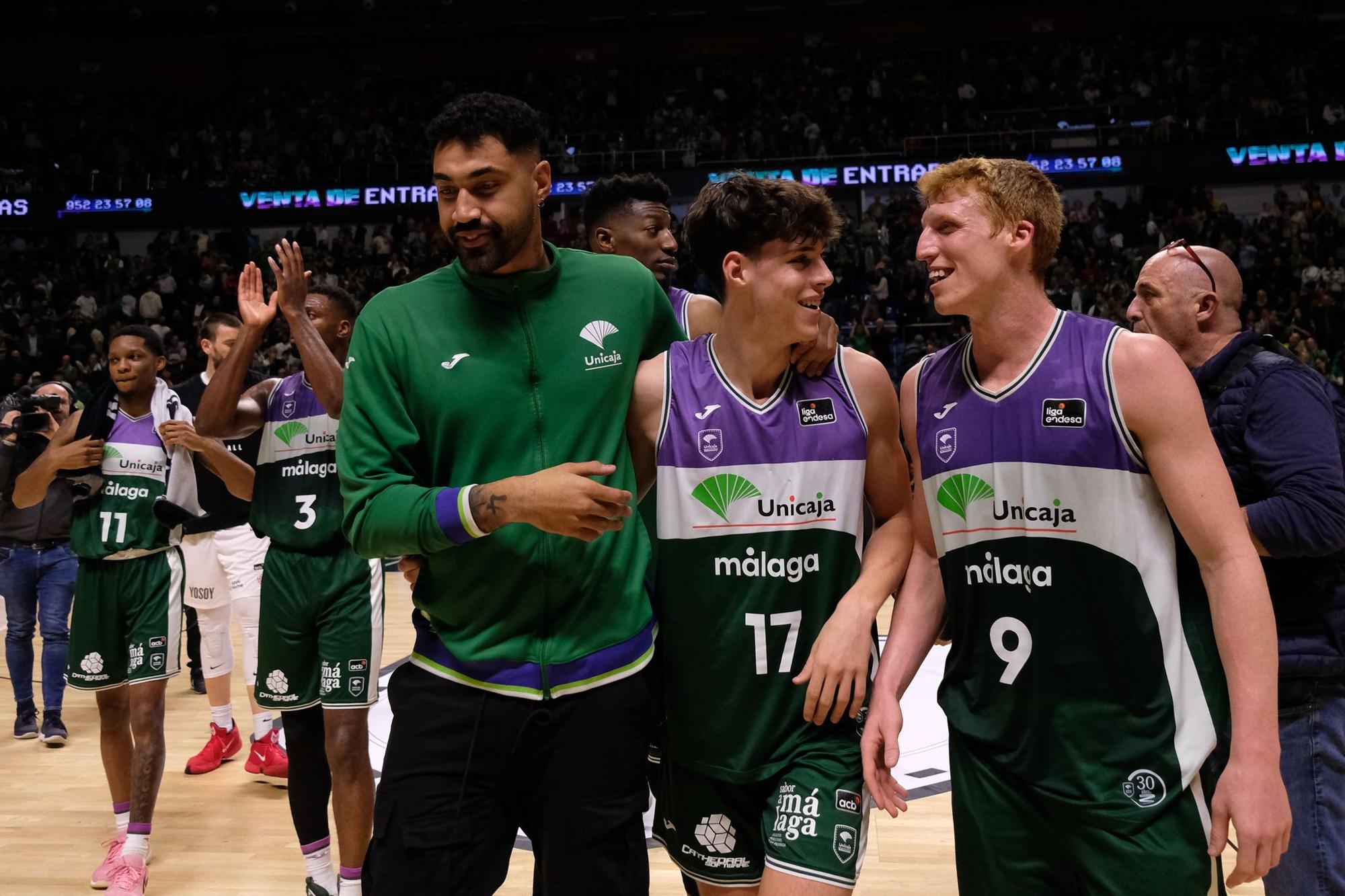 El Unicaja - Bàsquet Girona, en imágenes