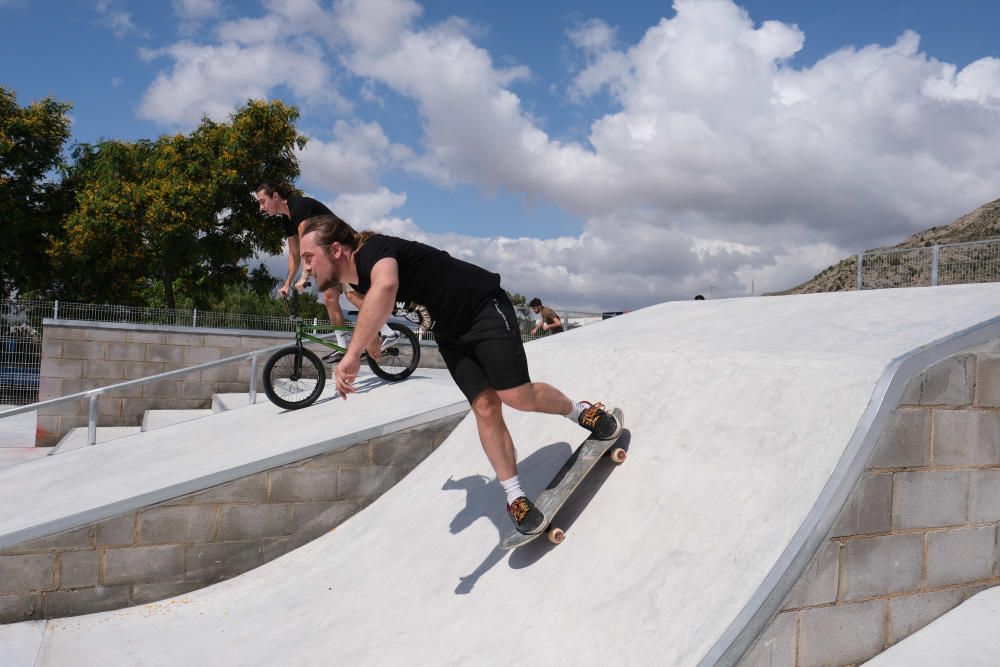 Skate Park de Elda: así es el nuevo parque deportivo