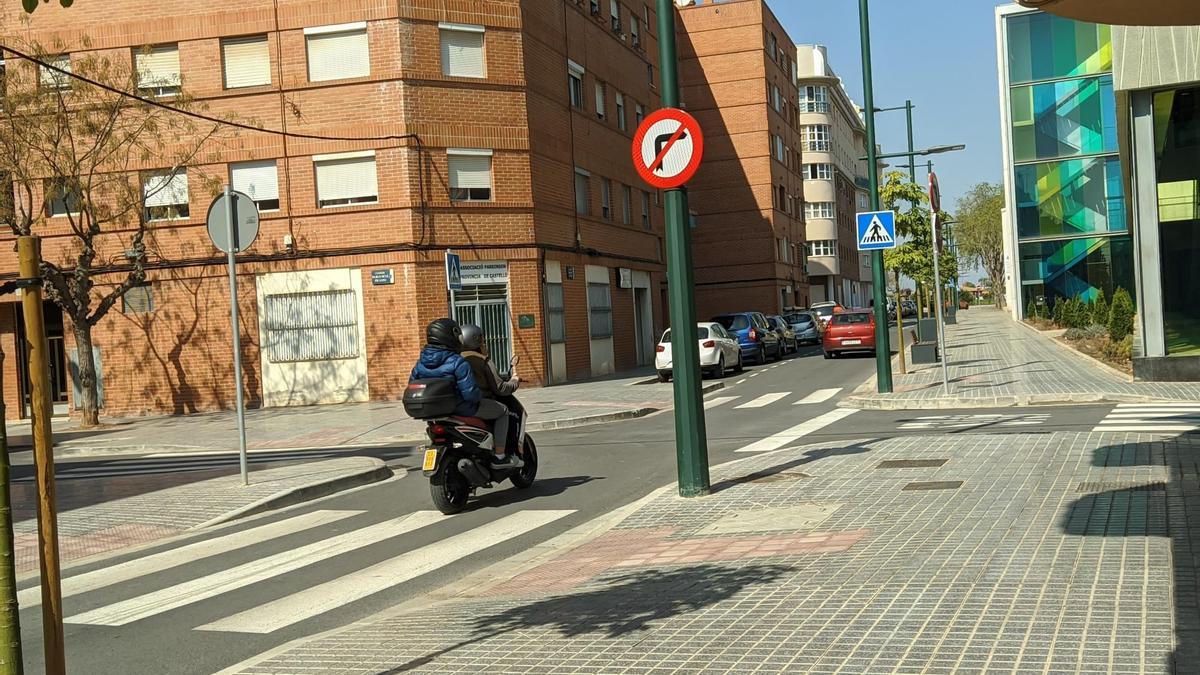 Imagen de archivo de la calle Miguel Ángel, en el barrio la Bosca, donde ha tenido lugar la cogida.