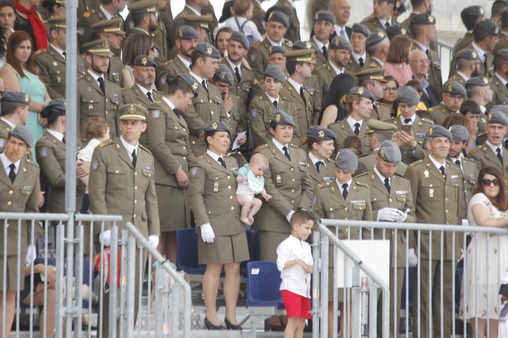 Felipe VI y el Rey Emérito, en Marín